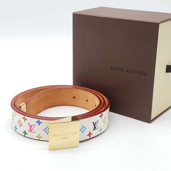 Louis Vuitton Accessories - Authentic Louis Vuitton Belt Saint Tulle Carre